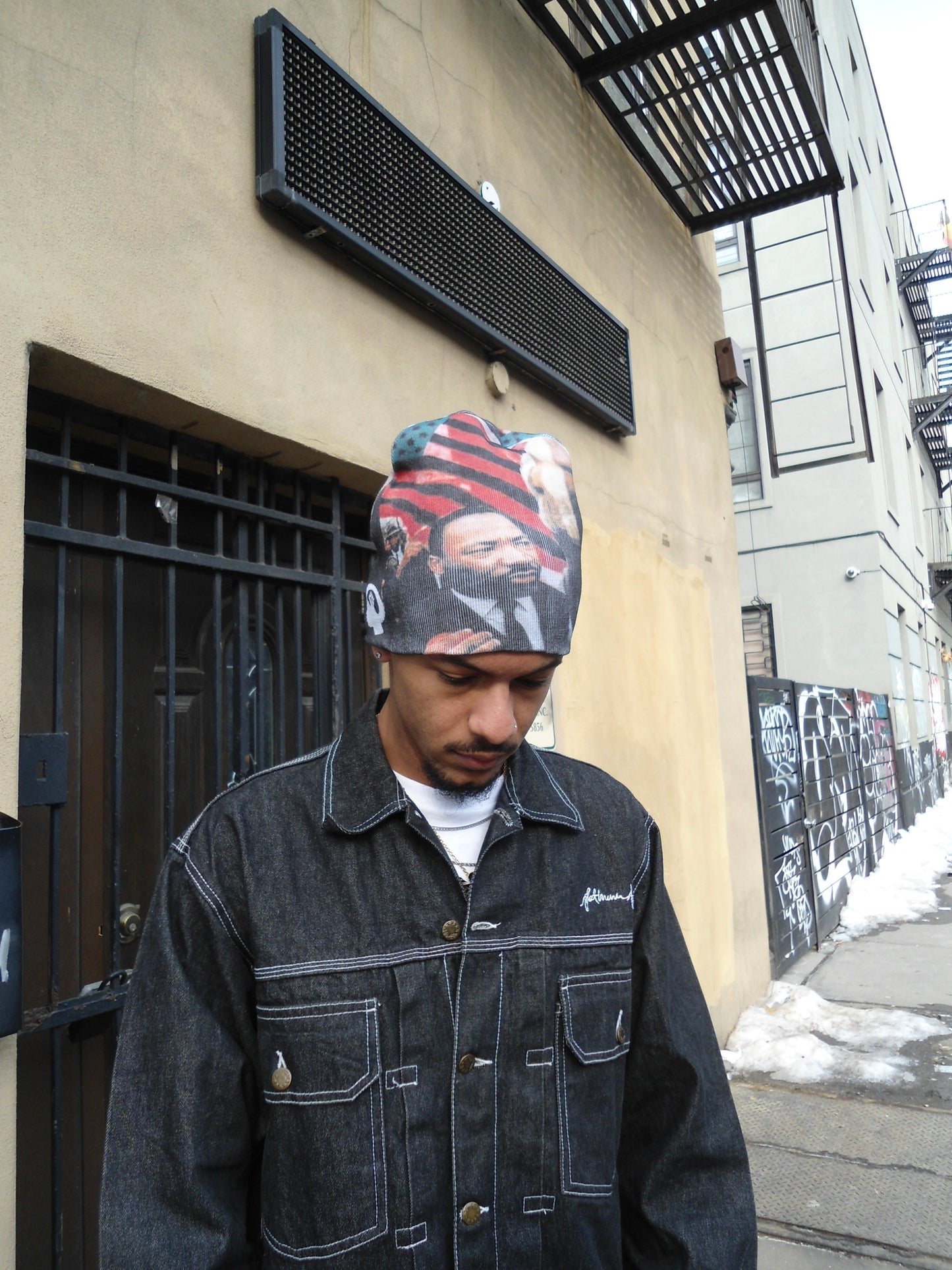 MLK AA Flag Beanie